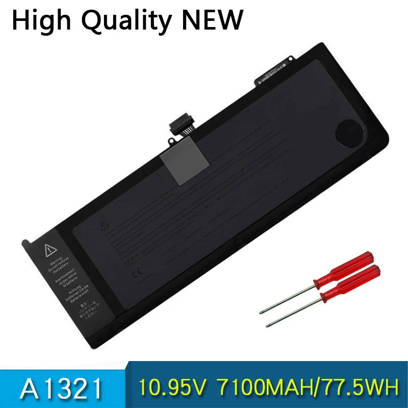 Новый аккумулятор A1321 для Apple MacBook Pro 15 дюймов A1286 2009 2010 версия 020-6380-A MC118LL/A MC372 MC371 MB985