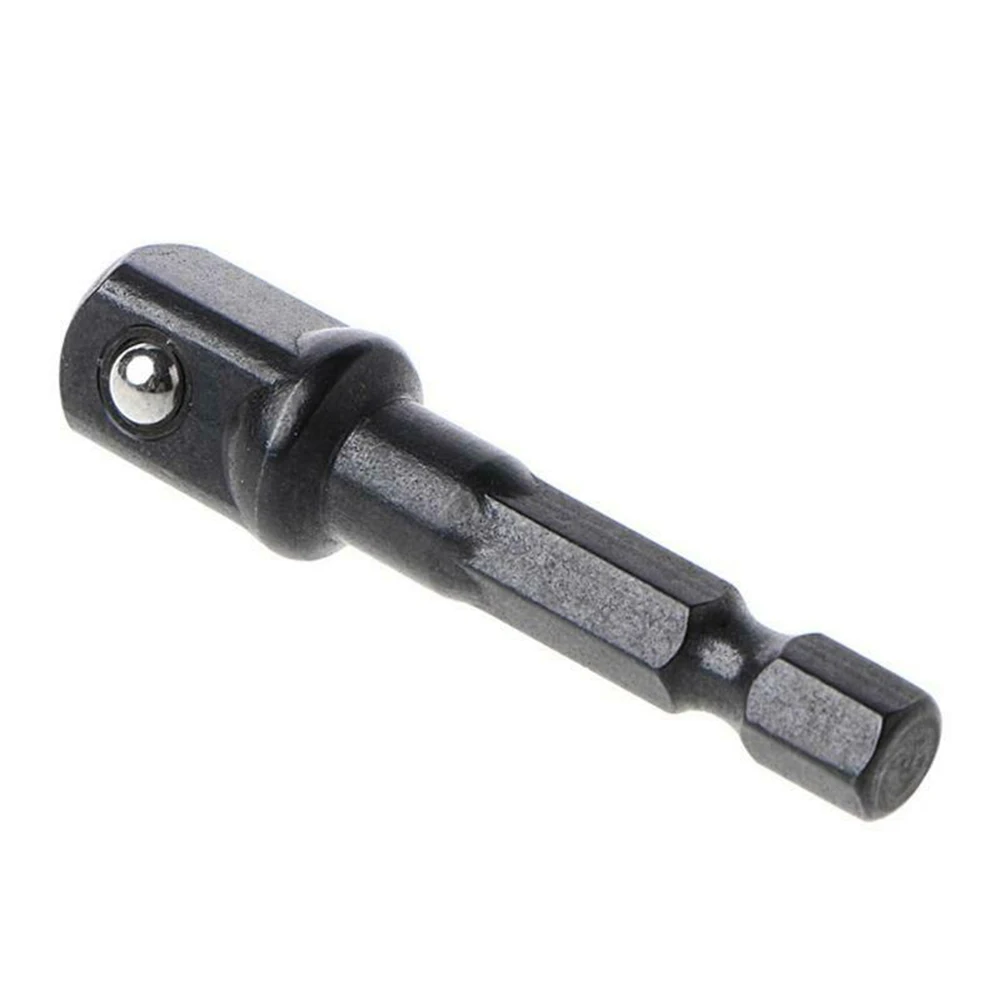 

3PCS Impact Socket Adapter 1/4 3/8 1/2Inch Nut Driver Socket Hex Shank Extension Drill Bit Electric Screwdriver Accessories
