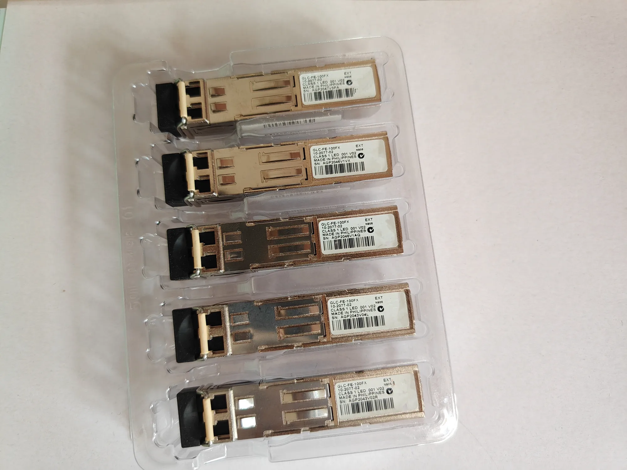 Коммутатор SFP, трансивер 100 Мбитс GLC-FE-100FX 10-2077-01 HFBR 57E0APZ-CS, оптоволоконный модуль 100 МБ (art.: 3920ce28ca72f) - 3920ce28ca72f