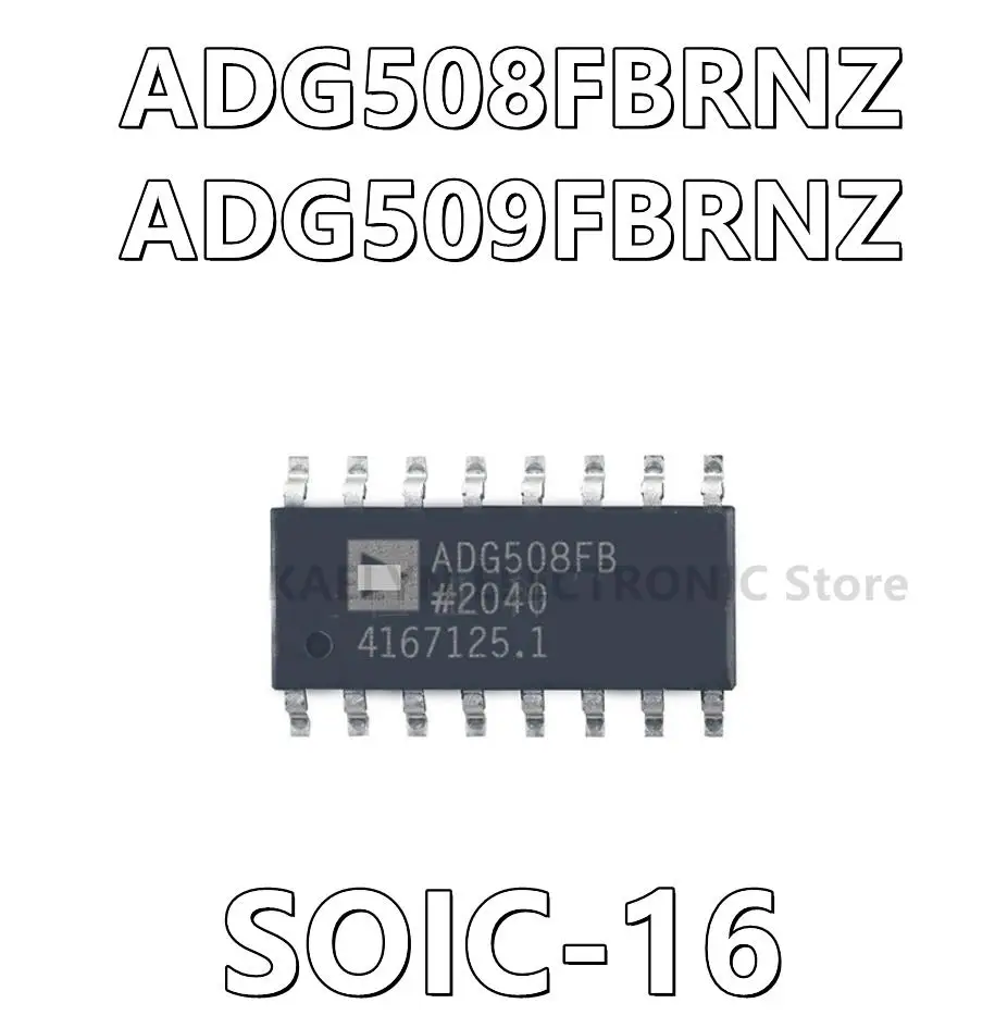 5 шт./лот ADG508FBRNZ ADG50 ADG509FBRNZ ADG509 1 контурный IC-переключатель 8:1 270Ohm (тип) 16-SOIC