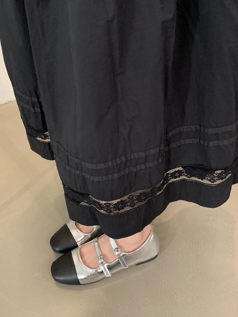 Женские туфли мэри джейн Лоскутные с двойным ремешком и пряжкой на плоской