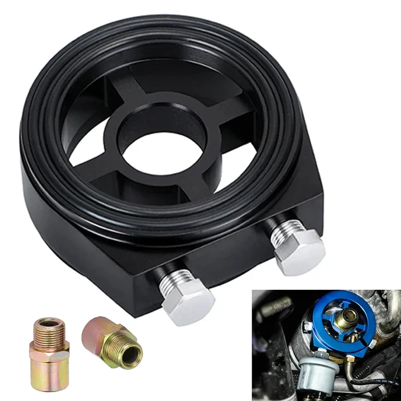 Масляный фильтр Кулер Сэндвич пластина адаптер M20 * 1 5 и 3/4-16 Универсальный для