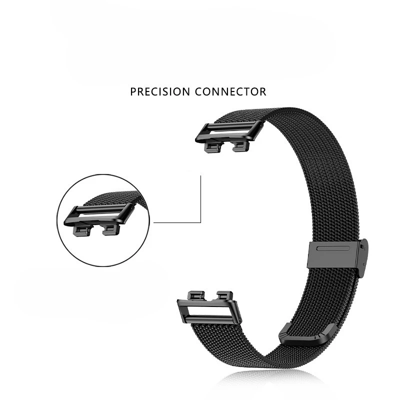 Metal Watchband For Huawei band 8 strap Stainless steel Bracelet Wristband For HUAWEI Band 8 Correa Strap Sport Women Men Belt