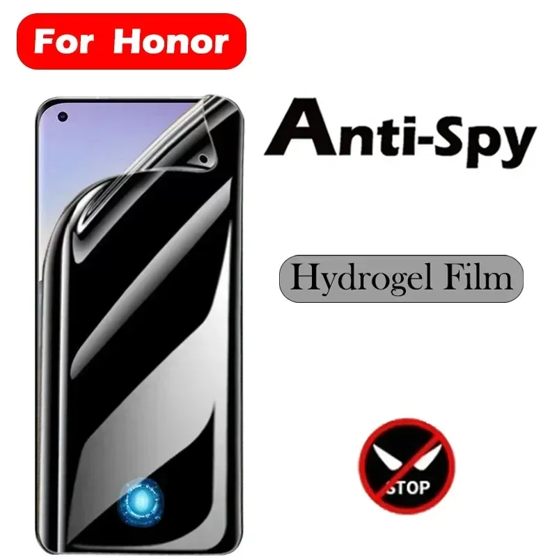 Гидрогелевая пленка для защиты конфиденциальности Honor Magic 5 6 7 Pro Ultimate RS