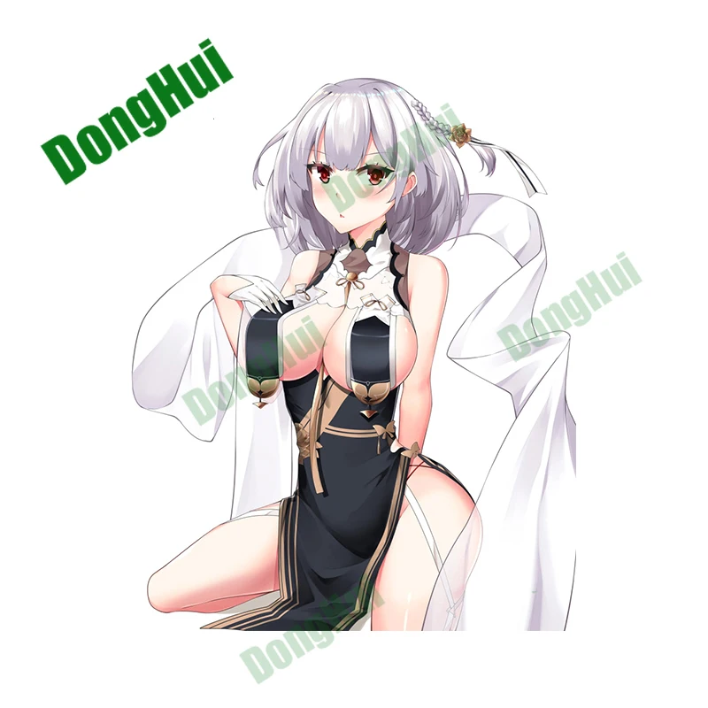 Супер сексуальный леопардовый принт бикини красавица Genshin аниме мотоцикл