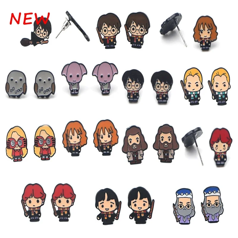 Новинка 2024 индивидуальные маленькие Ювелирные серьги из сплава для девушек