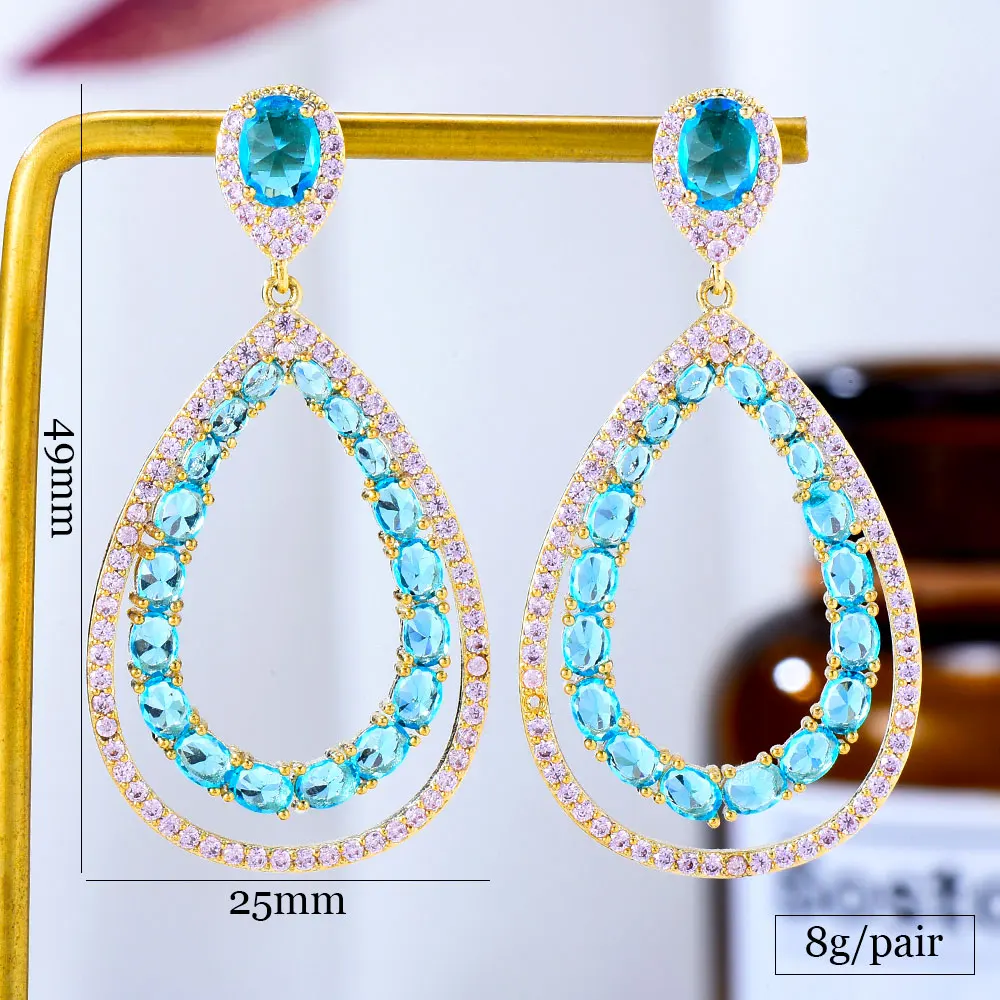 GODKI новые роскошные африканские серьги с жемчужными листьями для женщин