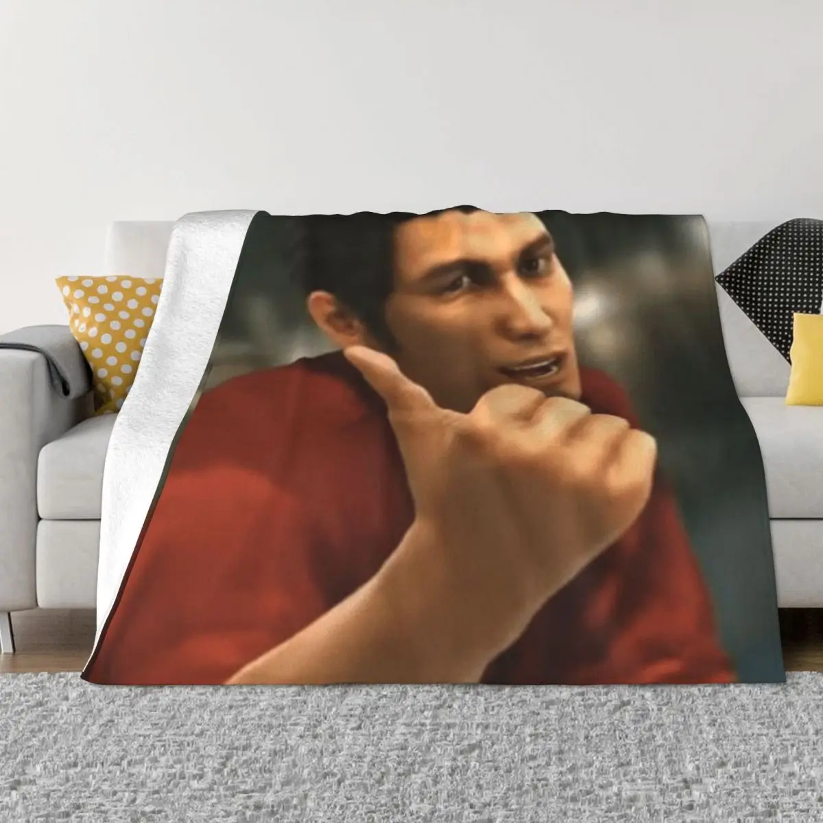 Ультрамягкое Флисовое одеяло yakудза