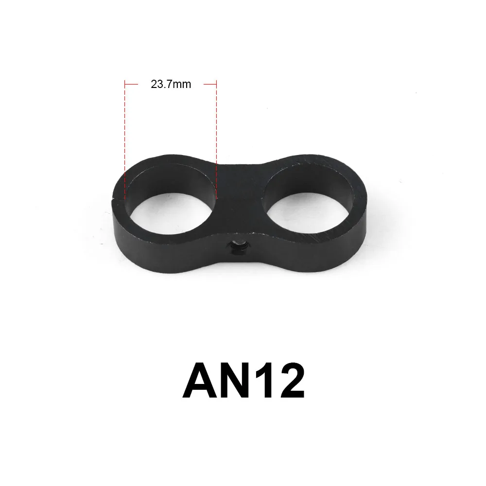 

AN4, AN6, AN8, AN10, AN12, плетеный резиновый шланговый зажим, алюминиевый анодированный сепаратор для лески, черный, синий