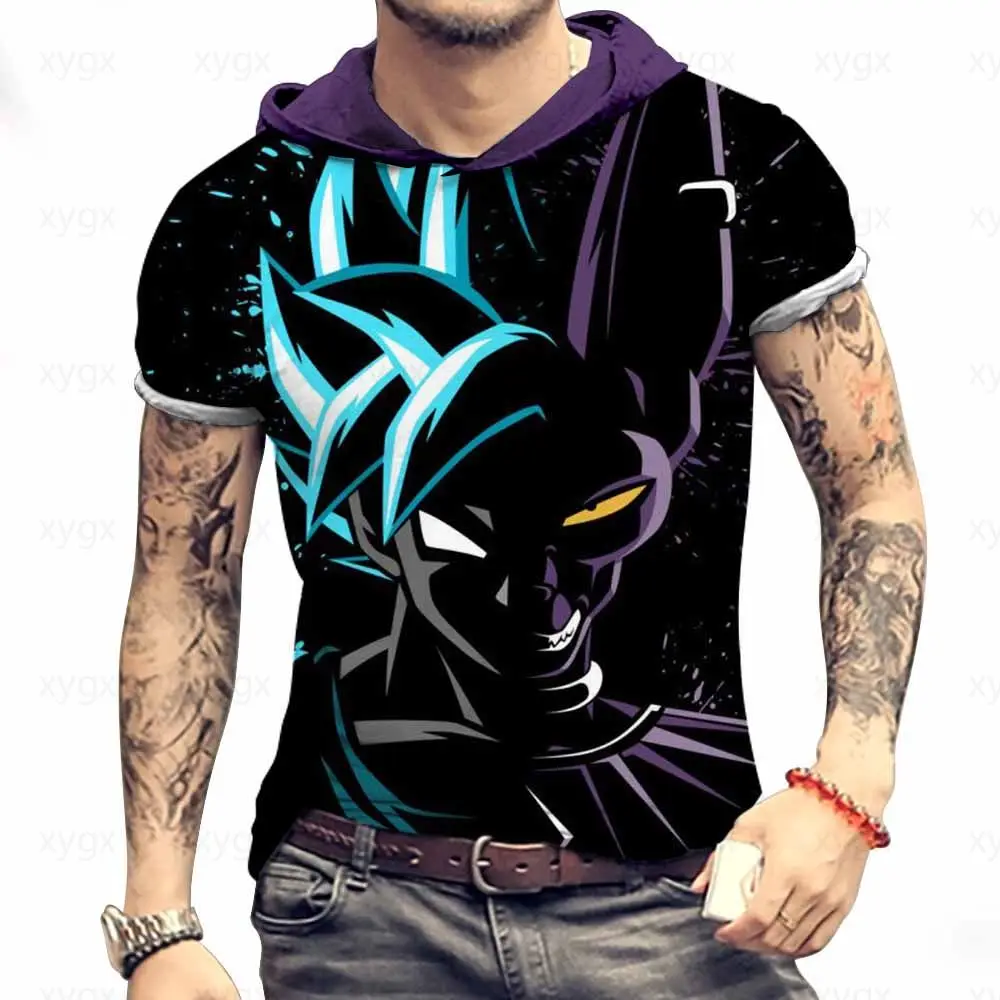 

Men's Hoodies Hot Sale Dragon Ball Gohan Vegeta 3D Print Hooded Sweatshirt for Men Travel Oversized Hoodie Hip Hop European Size