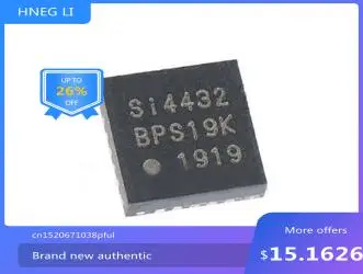 100% новый Бесплатная доставка SI4432-B1-FMR SI4432-B1-FM SI4432 QFN20 новый модуль в наличии Бесплатная доставка