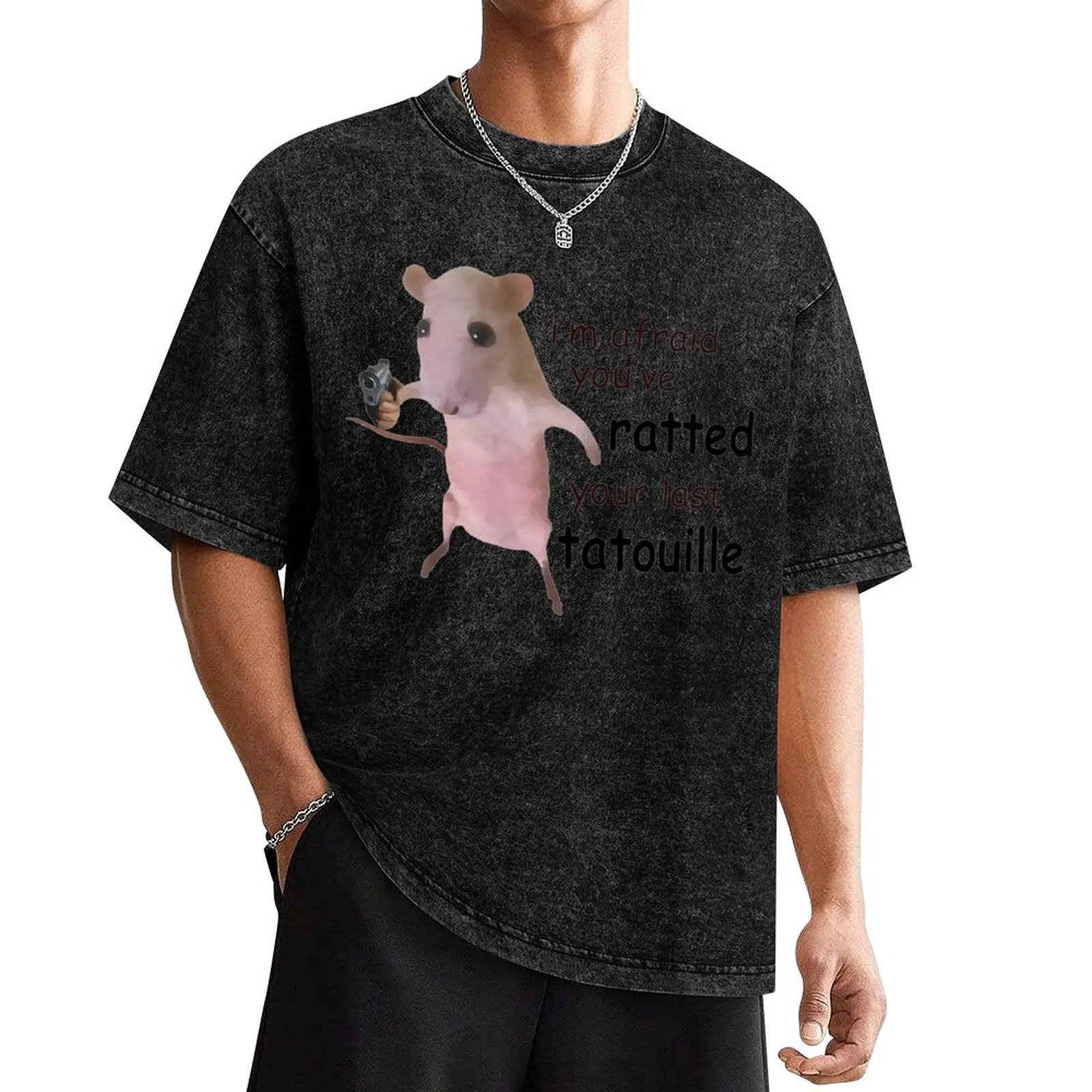 Футболка I'm Afraid You've Ratted Your Last Tatouille мужская компрессионная рубашка большого