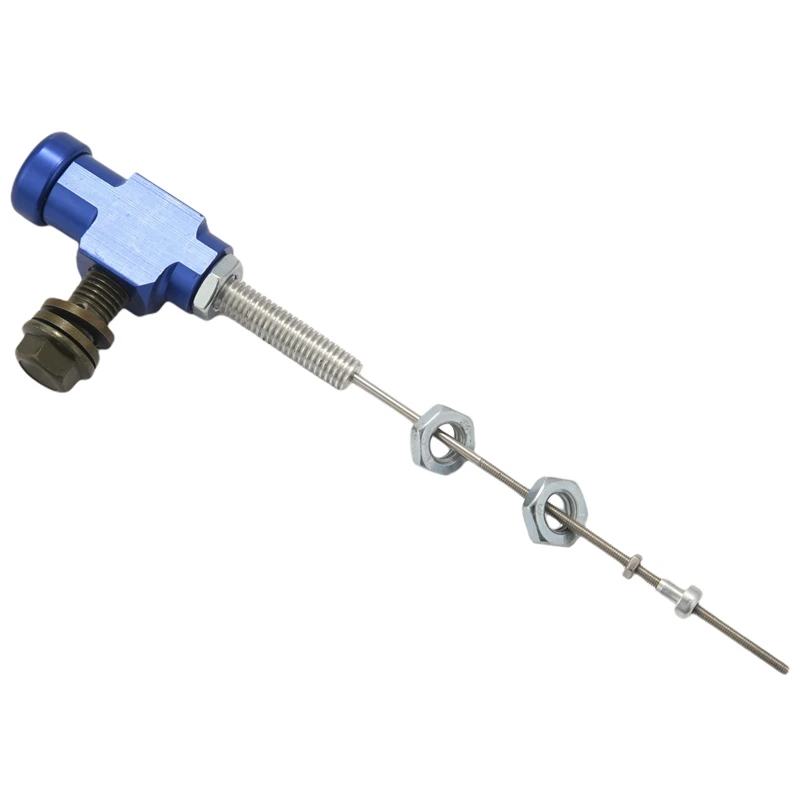 

3X Motorcycle Hydraulic Clutch Master Cylinder Rod Brake Pump M10X1.25Mm Aluminum Blue