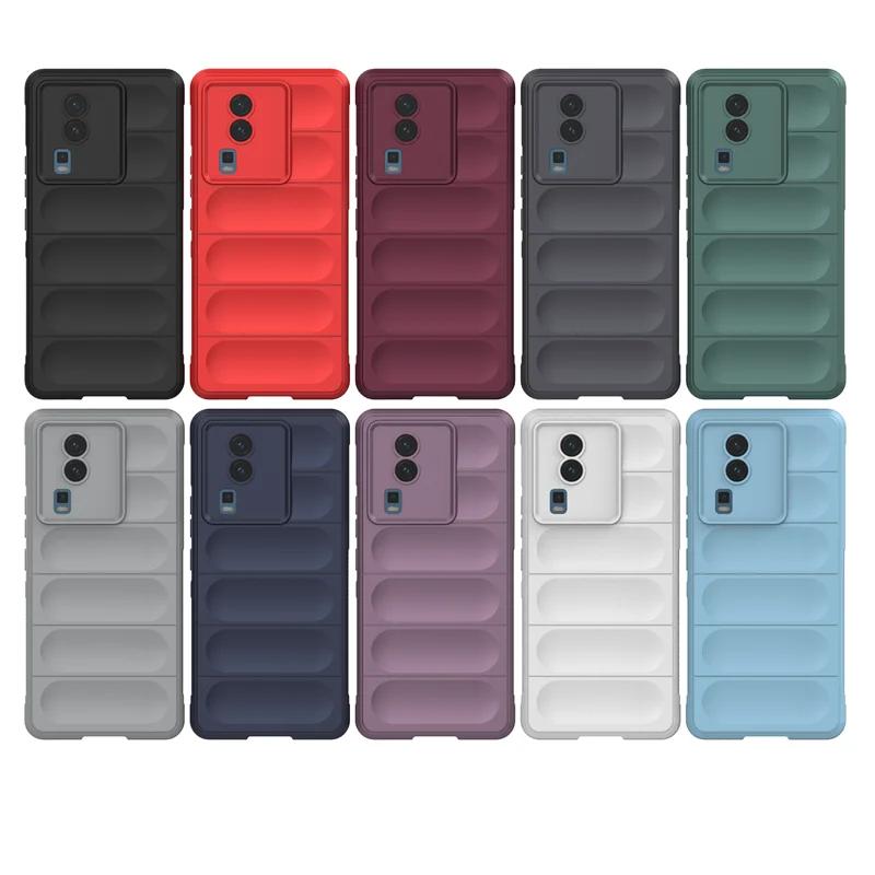 For IQOO Neo7 Case For IQOO Neo7 Cover Funda Shell Multicolor Soft Silicone TPU Protective Phone Bumper  IQOO Neo7