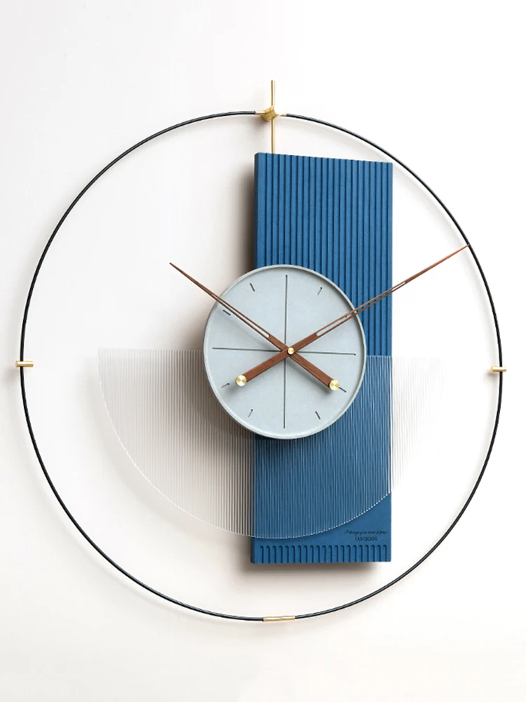 

Spain Luxury Nordic Wall Clock Modern Design Large Silent Watches Mechanism Clocks Wall Home Decor Living Room Decoration Gift