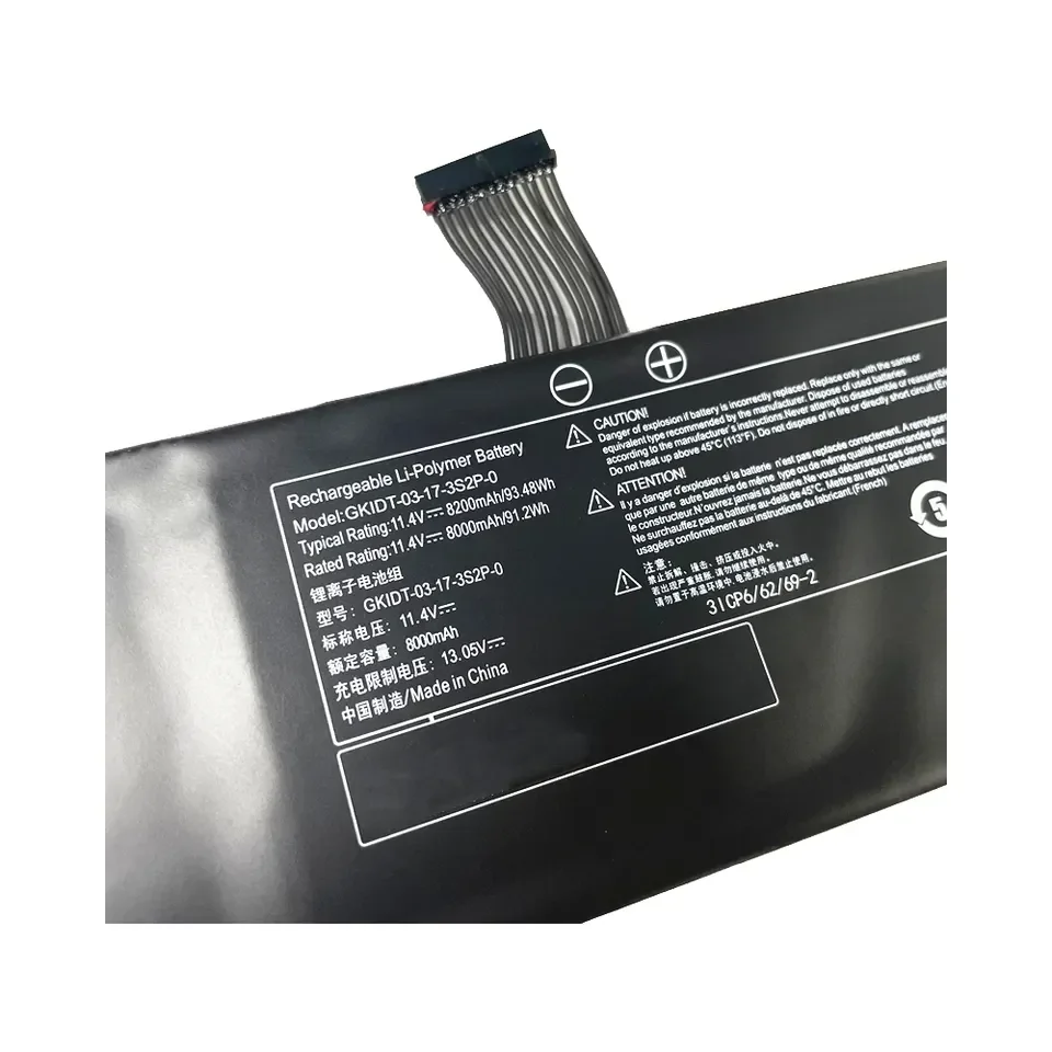 GKIDT-03-17-3S2P-0 11 4 В сменный аккумулятор для ноутбука TongFang QC7 Xpg Xenia Xmg Mag Fusion 15 XFU15L19 GDL700