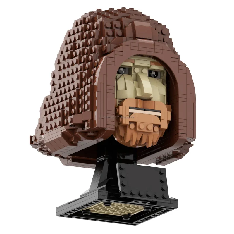 Moc 830 шт. шлемы Star Battle ObiWan Kenobi модель строительных блоков кирпичи сделай сам
