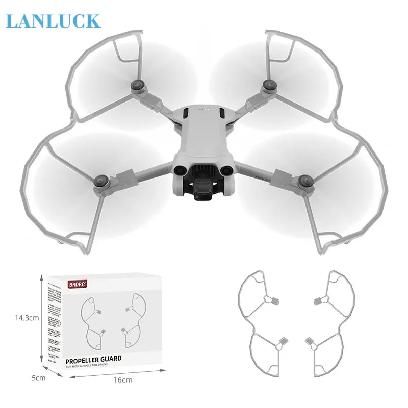 

Propeller Protector Guard for Dji Mini 3 Pro Drone Quick Release Props Wing Fan Cover Protective Fixer Accessories