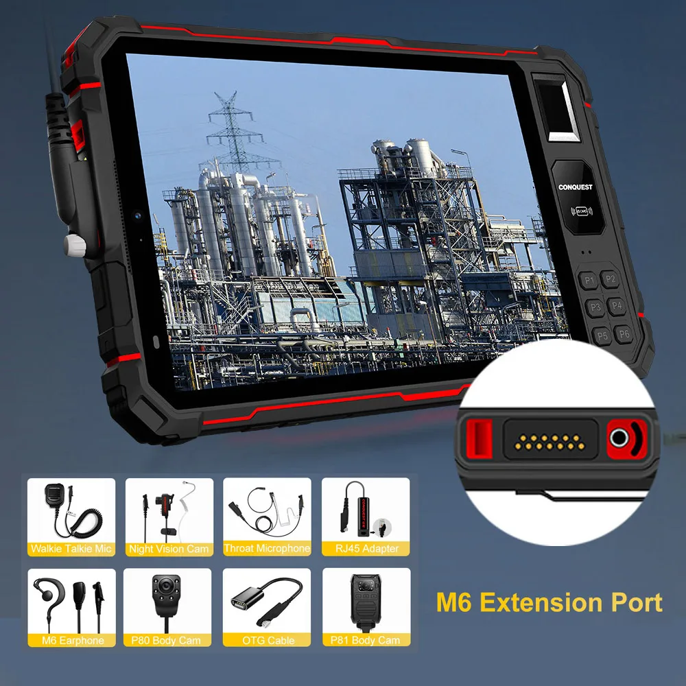 CONQUEST S22 ATEX intrinsically safe 10000mAh Rugged Tablet Tablet PC Phone 8