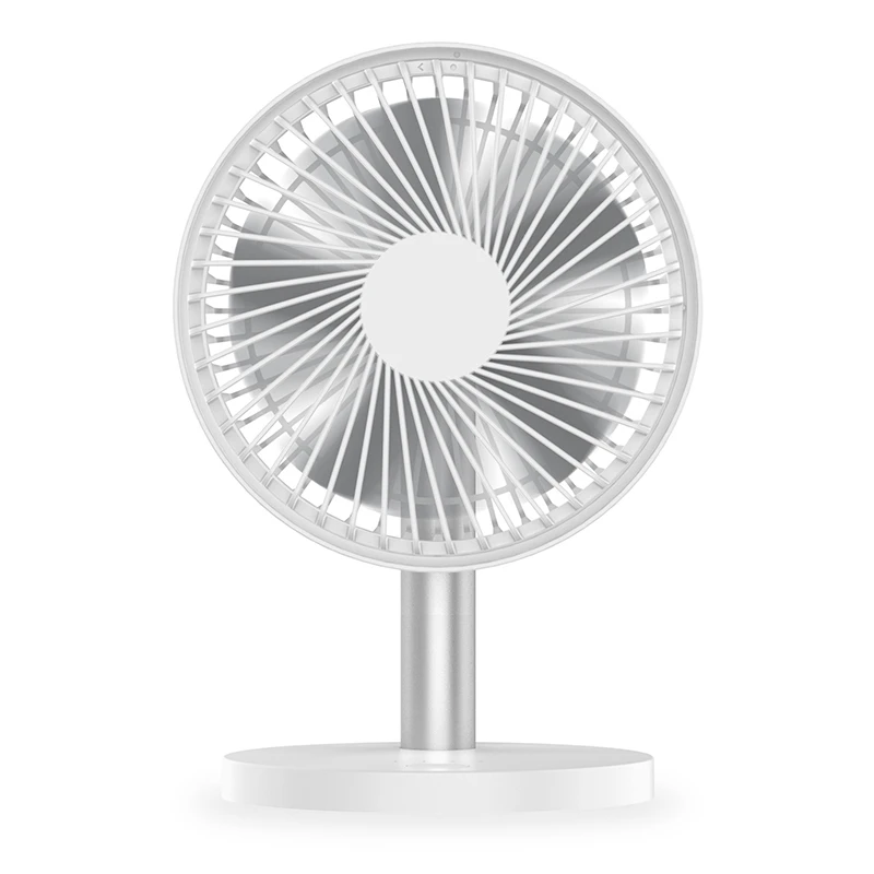 

Rechargeable Desk Fan Portable Ultra-Quiet Creative Electric USB Fans Silent Mini Desktop Fan for Home