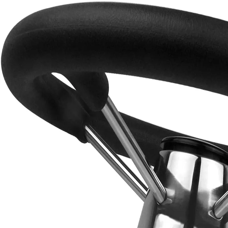 Рулевое колесо для лодки из нержавеющей стали с 5 спицами черной пены - купить по