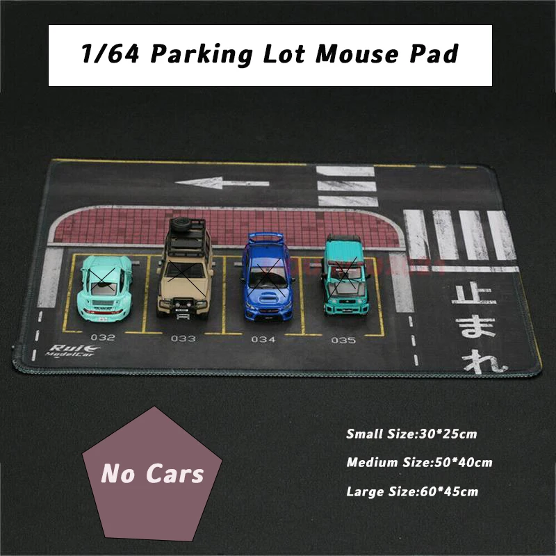

Коврик для мыши в масштабе 1:64 для парковки, модель автомобиля, гаража для строительства, песочного стола, расположения сцены, «сделай сам», д...