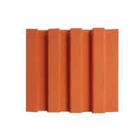 10 Pcs Orange Wood Wall Panels 2750X147X18MM Paneling Decoration Vivid Life House Interior Siding
