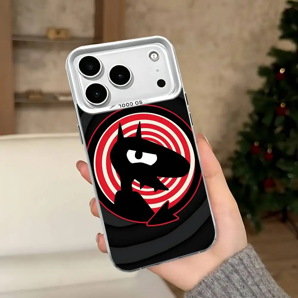 Фото Чехол для телефона D-Disenchantment для iPhone 17 16 15 14 Pro Max с независимыми металлическими кнопками, серебристый корпус IMD. №3
