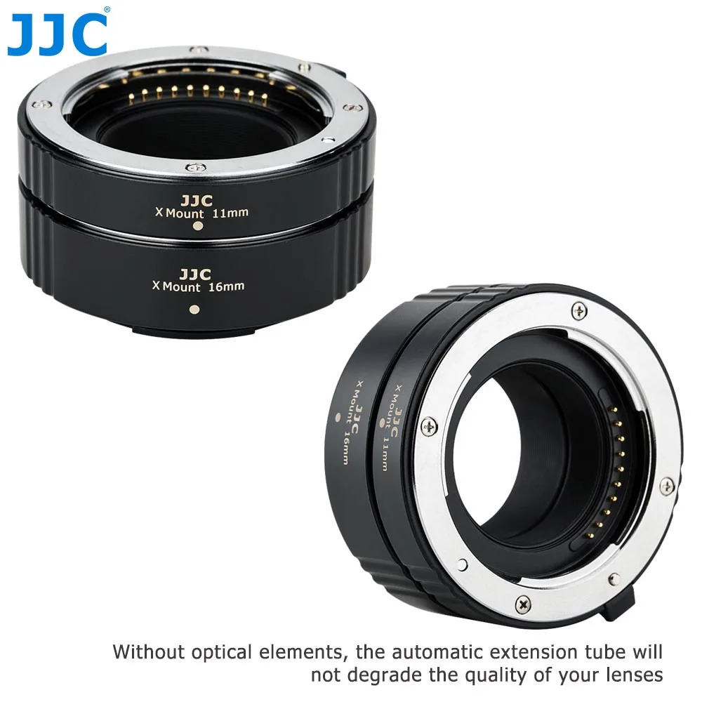 Фото Комплект удлинителей для макросъемки JJC X Mount Close Up Auto Focus Smart Adapter Ring Для Fujifilm XT5 XT4 XT3 XT30II XT30 №3