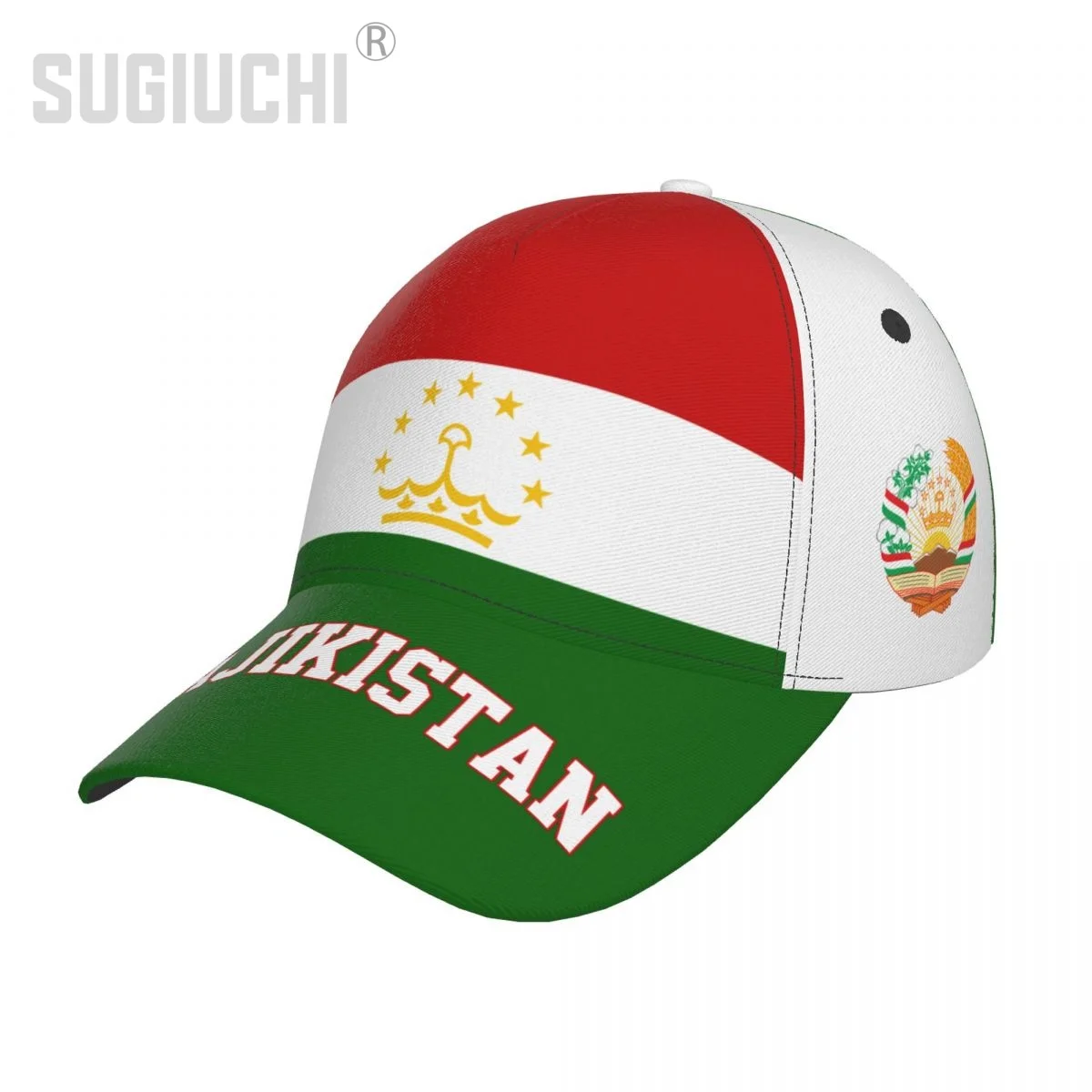 Бейсбольная кепка унисекс с флагом Таджикистана для взрослых патриотическая