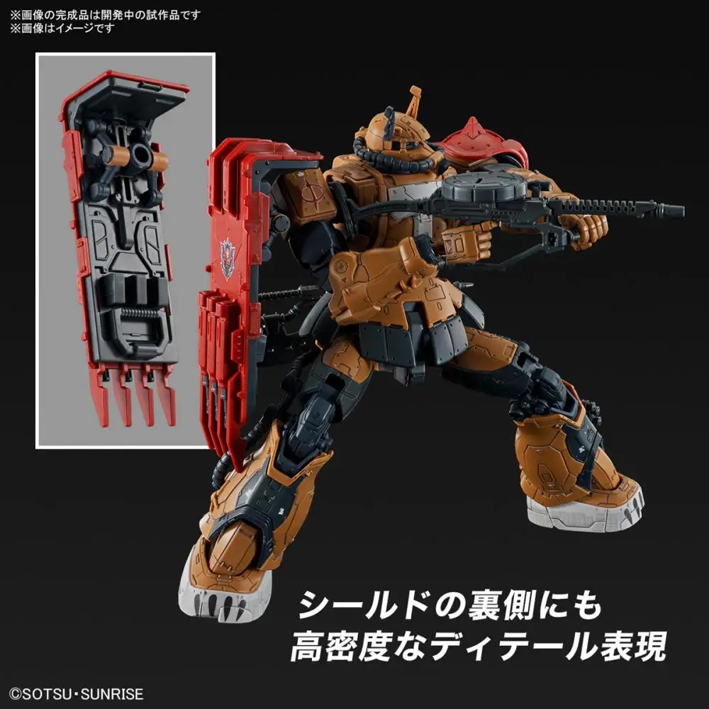 Предпродажа Bandai Подлинная HG 1/144 Netflix ZAKU 2 [F Тип] Реквием для мести аниме