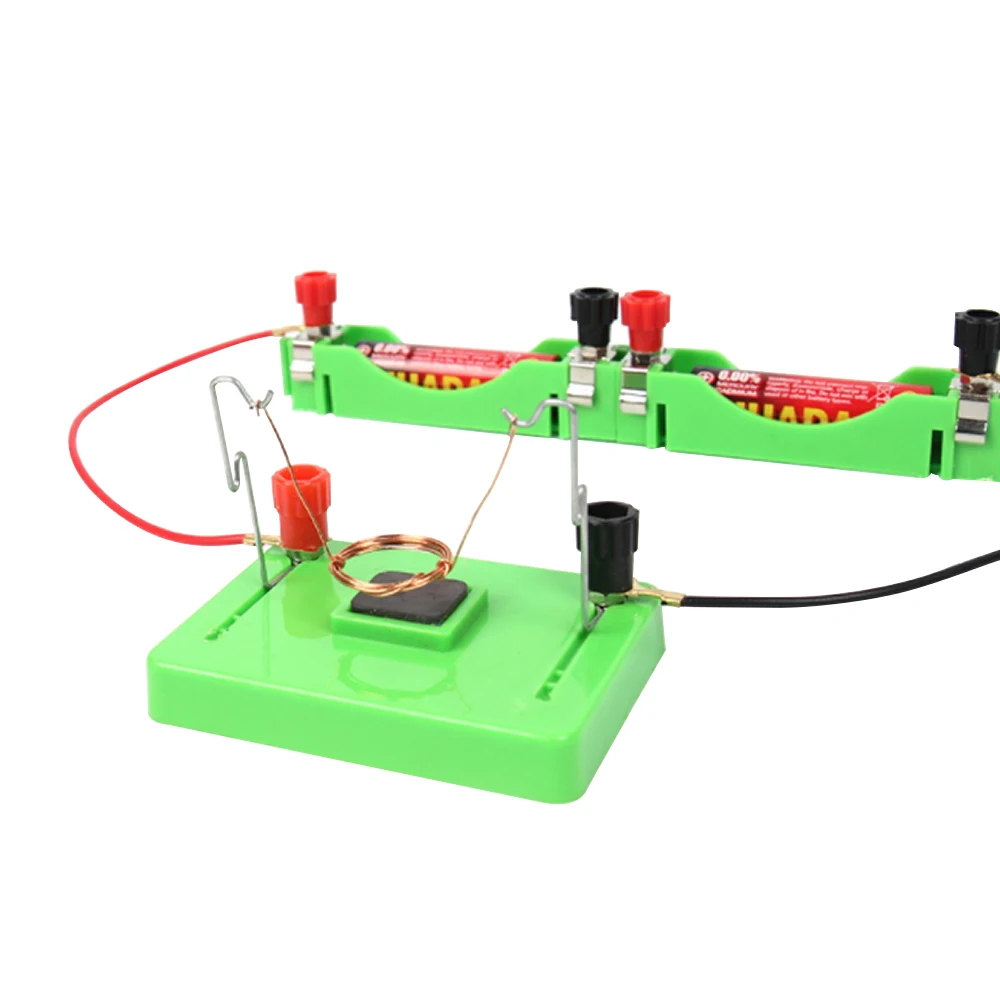 

DIY DC электрическая моторная модель, электромагнитный элемент, физический эксперимент, вспомогательное средство для детей, обучение, научна...