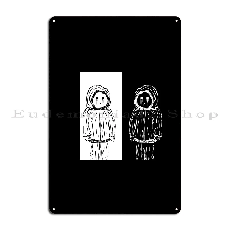 Двойной металлический постер унисекс таблички с надписью на заказ домашний