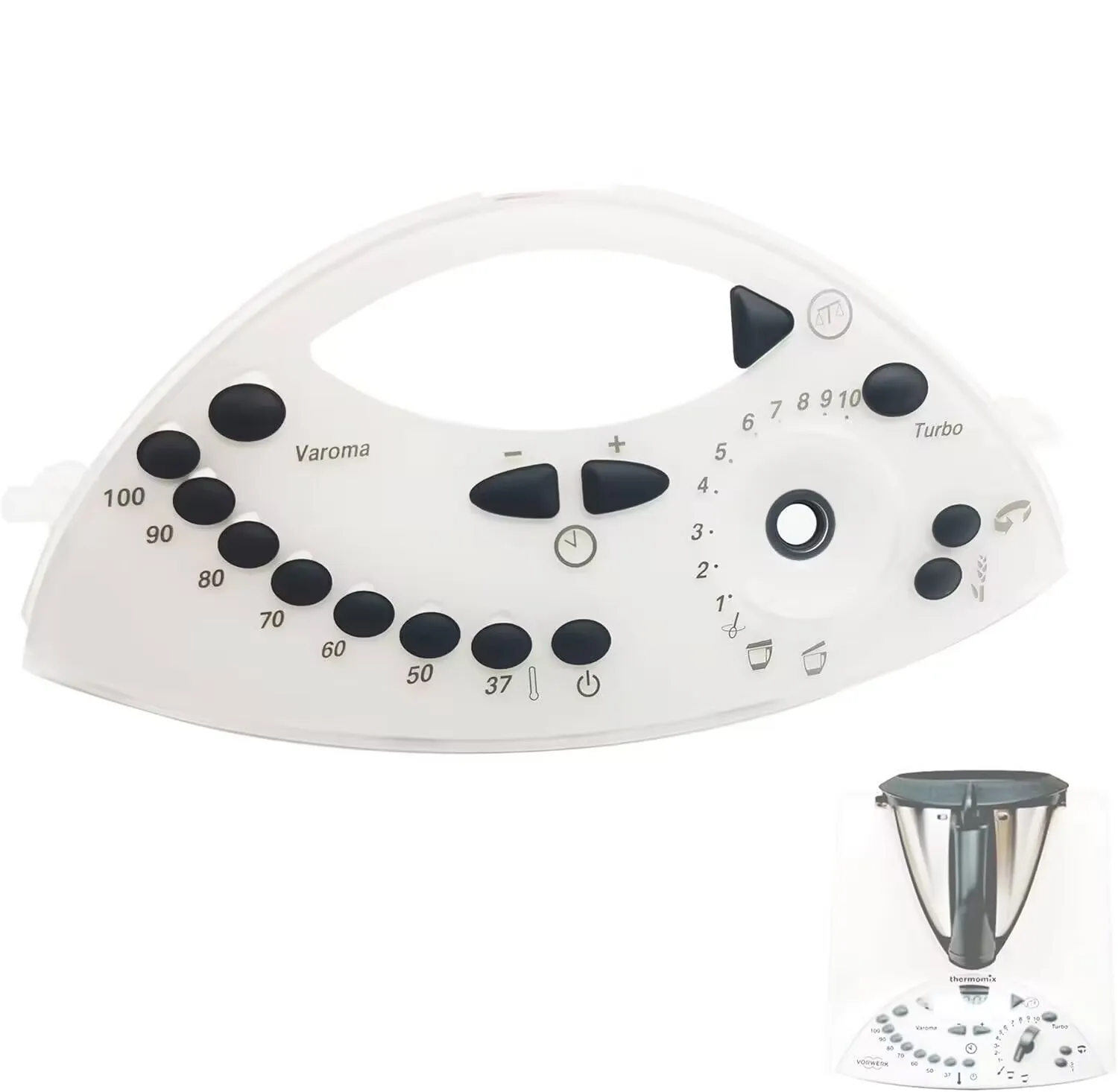 Передняя панель клавиатуры Совместима с контрольной клавиатурой Vorwerk Thermomix TM31 Vorwerk Thermomix