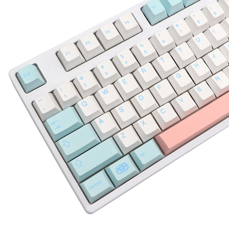 For ISO GMK Noel PBT Dye Subb Keycap Cherry Profile Keycaps Set for Qwertz Azerty MX Keyboard Key Cap |