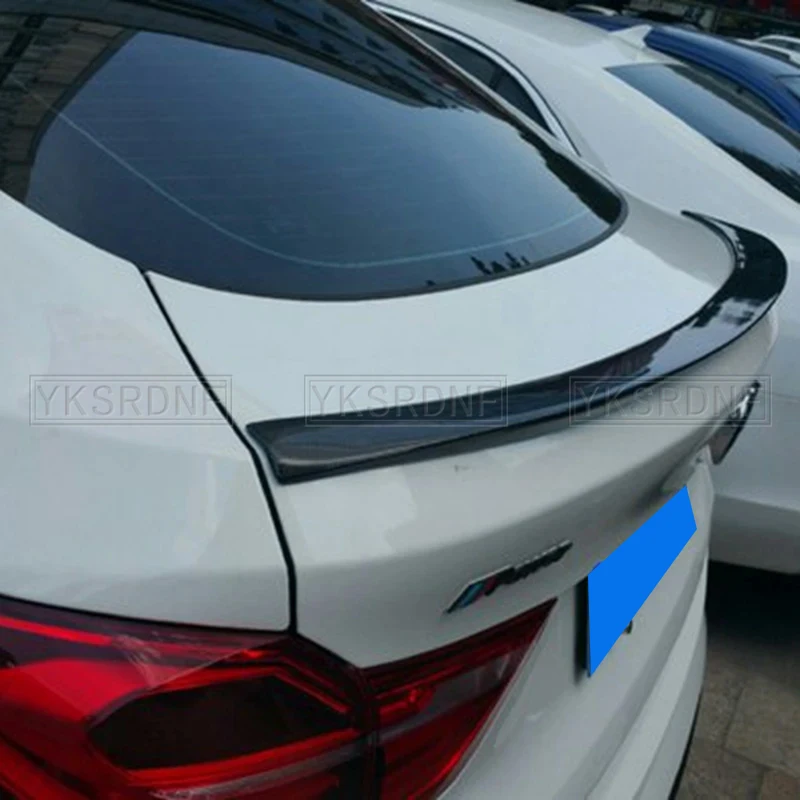 Для BMW F26 X4 2015 2016 2017 2018 Материал ABS Неокрашенный цвет P Стиль Задний спойлер