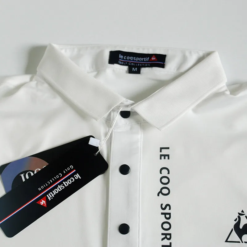 Golf wear Men Short Sleeve T-Shirt Golf T-Shirt Sports Golf Clothes Outdoor Sports Shirt Summer