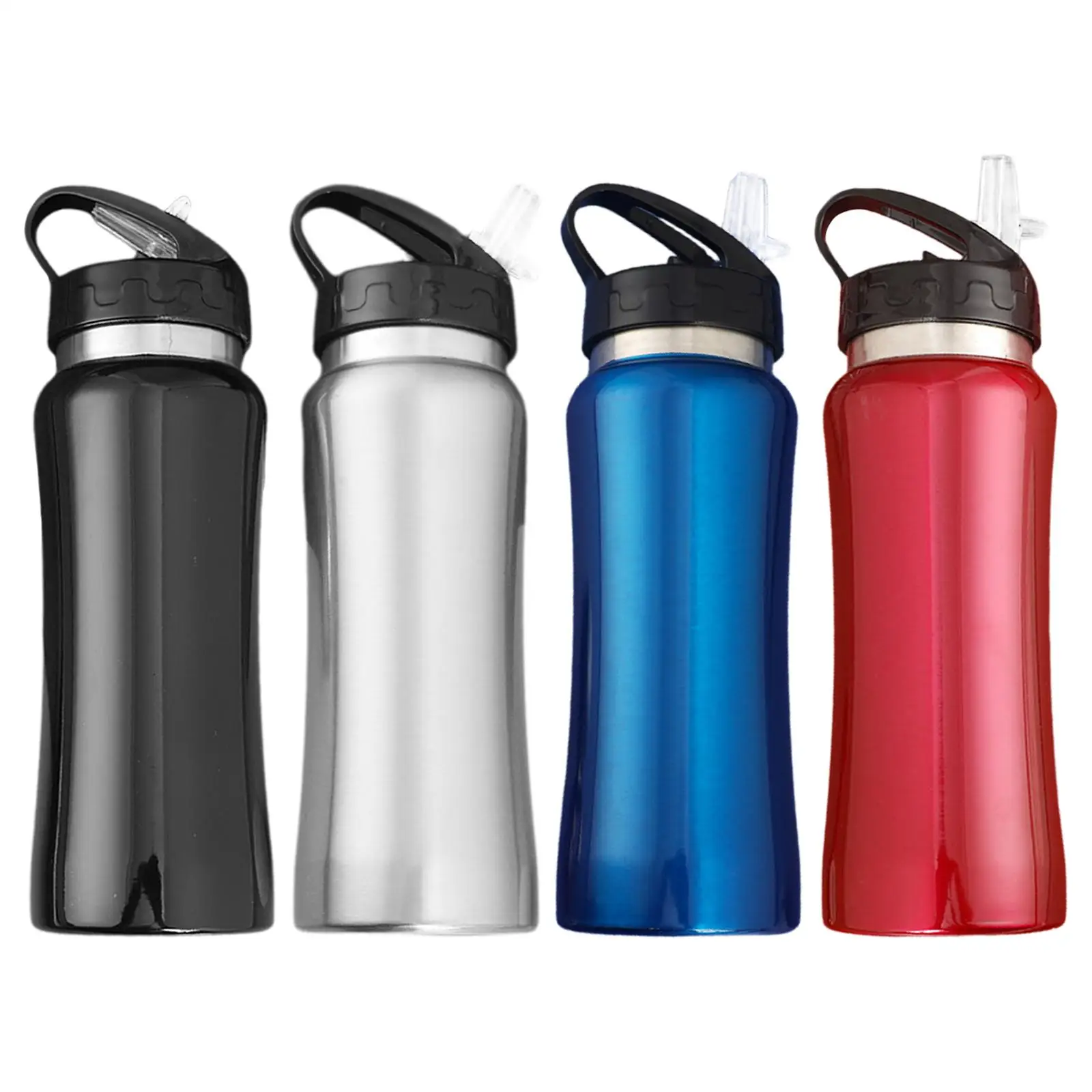 

Large 700ml Water Bottle Stainless for Sports Running Gym Workout Cycling Travel Camping Accessories