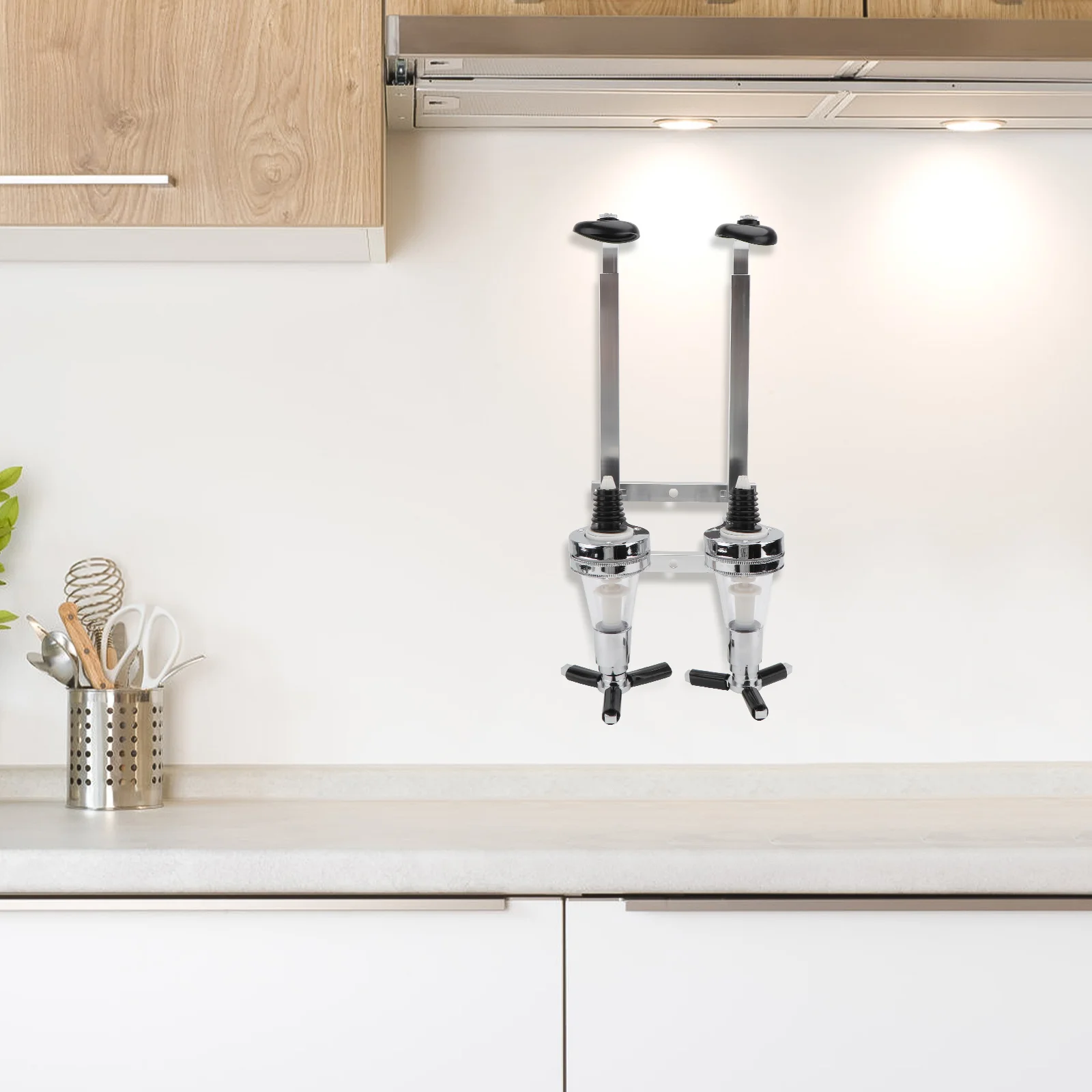 2-бутылочный диспенсер для напитков настенная подставка пива диспенсеры из