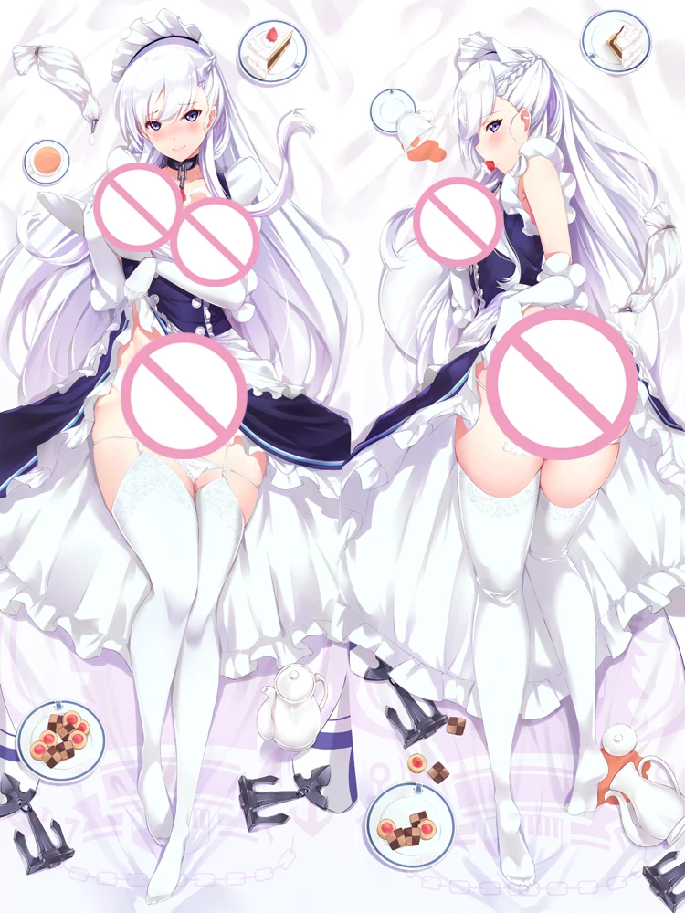 

Azur Lane Belfast Anime Dakimakura Pillowcase Double-sided Print Huging Body Decorative Bedding Pillow Cover Case Dropshipping