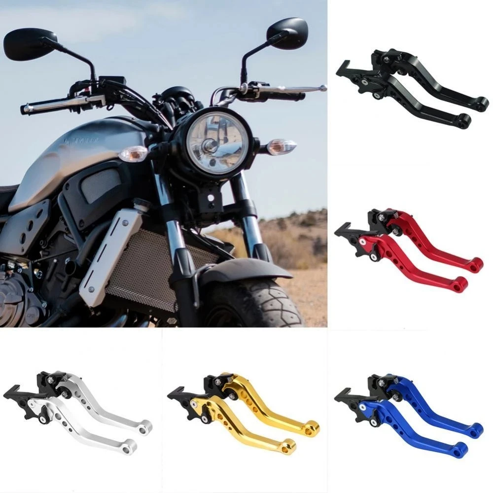 

CNC Universal Motorcycle Scooter Brake Lever Front Disc Rear Drum Adjustable Brake Clutch Levers Handle Aluminum Moto Motorbike