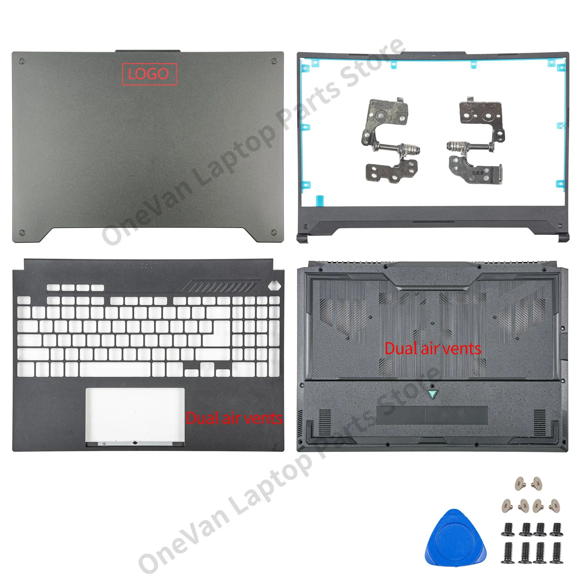 Новинка для ноутбука ASUS TUF Gaming F15 FX507 FA507 FA507Z задняя крышка ЖК-дисплея передняя
