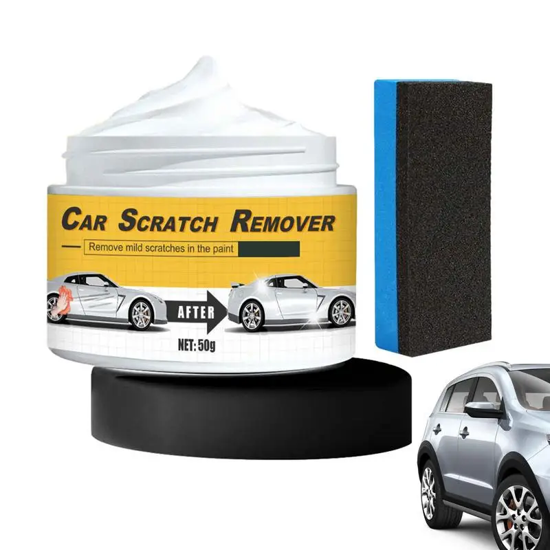 

Scratch Repair Wax For Car Polishing Compound & Scratch Remover For Cars Scratch Remover Paste Car Wax Removes Deep Scratches