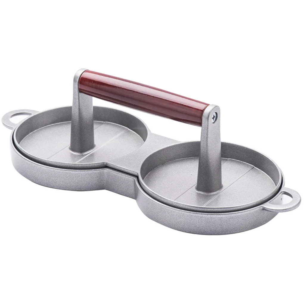 

Burger Maker Handheld Non-Stick Handmade Patty Mould Press Accessories
