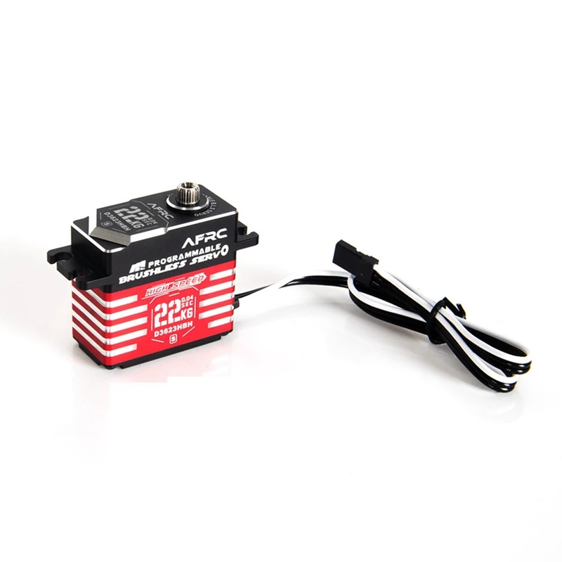 

AFRC D3623HBH-S High Speed Brushless 450-700 Class Helicopters Programmable Servo For ALIGN OXY5 MEG, SAB GOBLIN RAW 700