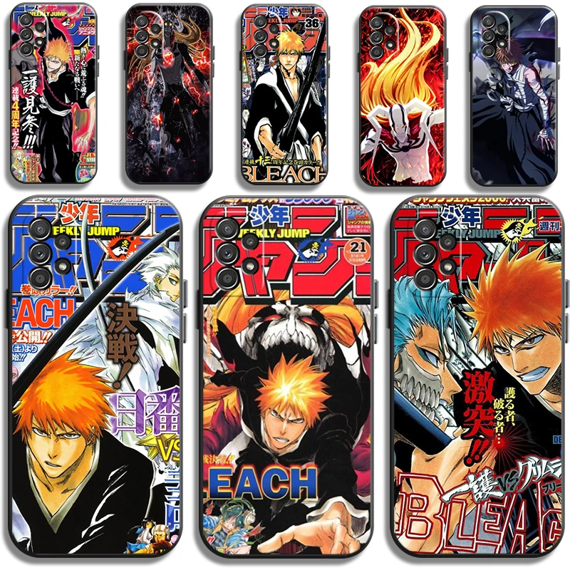 

Bleach Anime Japan Phone Cases For Samsung Galaxy S20 FE S20 Lite S8 Plus S9 Plus S10 S10E S10 Lite M11 M12 Funda Coque