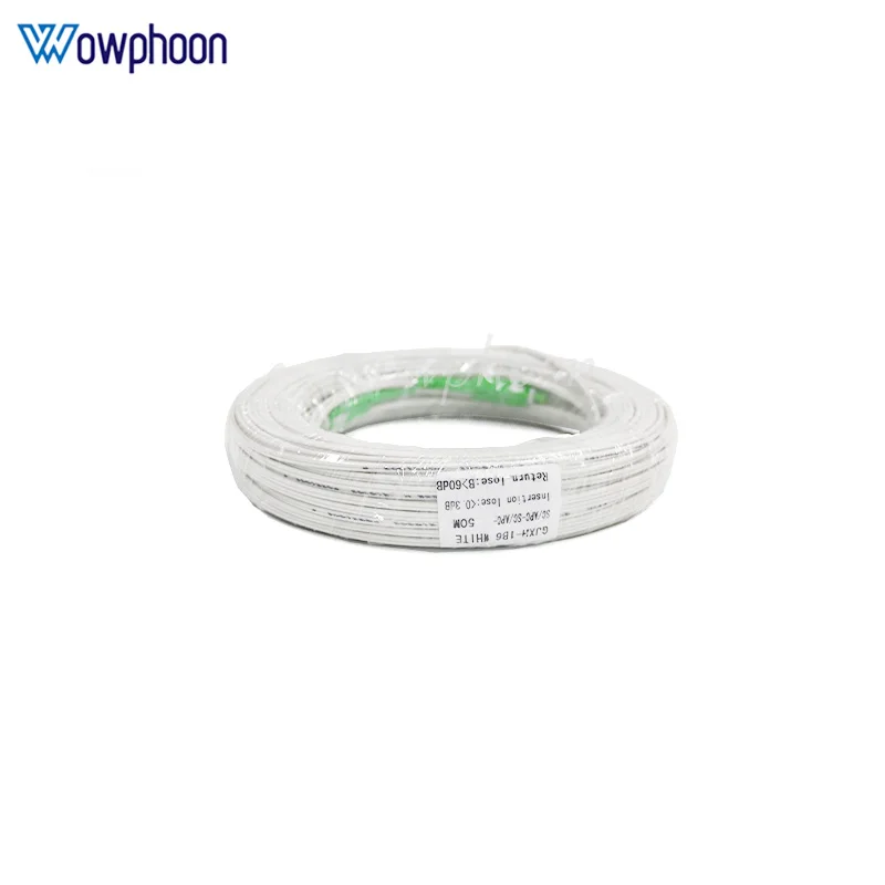 SC/APC-SC/APC FTTH Fiber Jumper Cable 1 Core GJXH Indoor Fiber Optic Drop Cable Optical Patch Cord