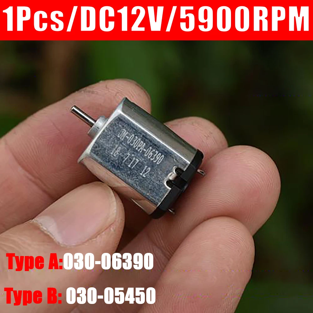 

Micro Mini 030PA Motor DC 12V 12100 RPM Precious Metal Brush With Varistor For Precision Instruments, Household Appliances