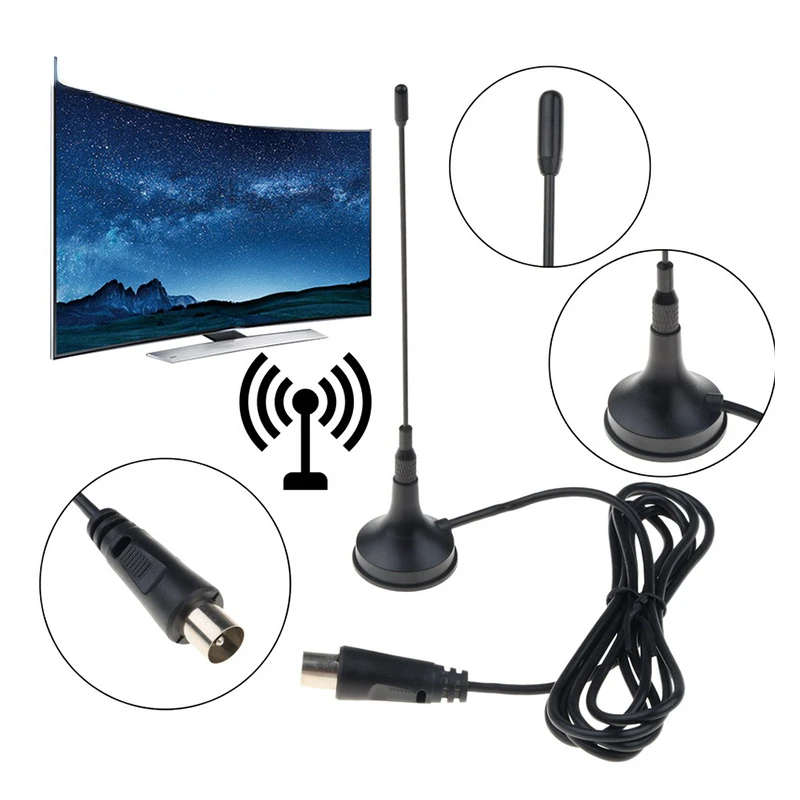 

Мини HD ТВ антенна DVB-T Freeview 5dBi цифровая ТВ антенна для помещений усилитель приемника CMMB телевизионные приемники traf
