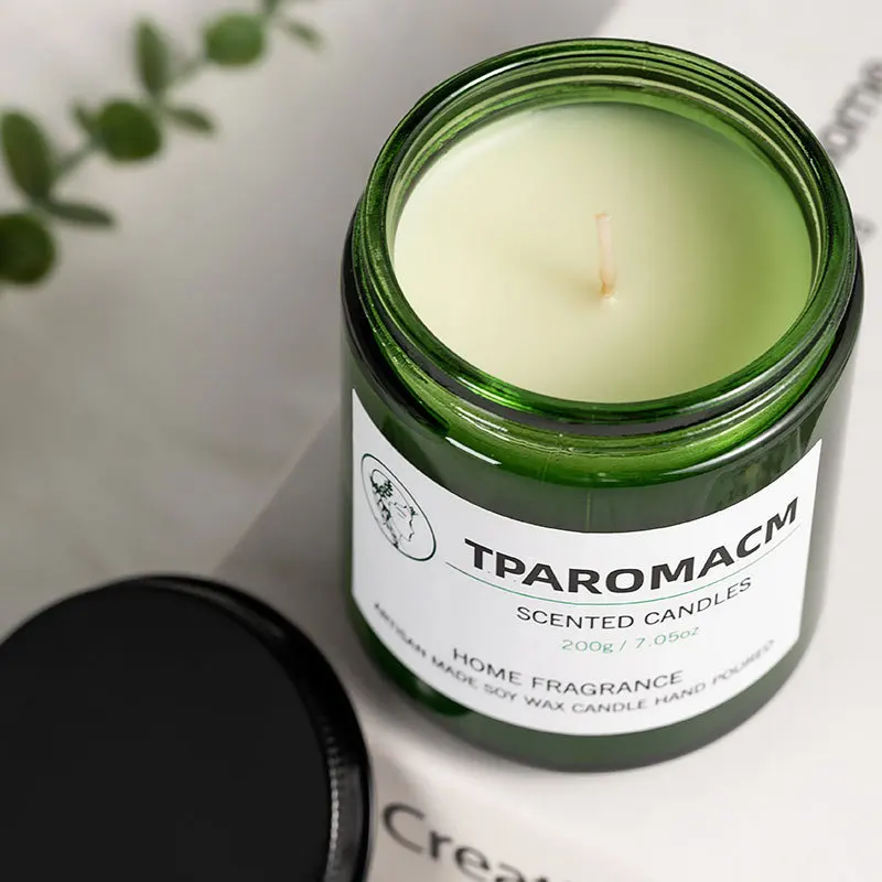 

New Smokeless Scented Candle Fragrance Candle Glass Fragrance Gift Home Bedroom Long-lasting Fragrance Hand Salute 1pcs 2023